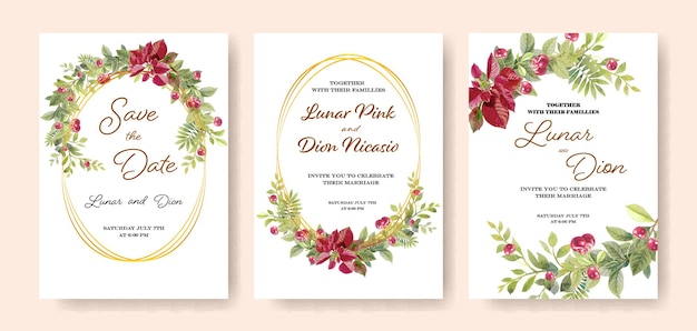 collection of Wedding invitation