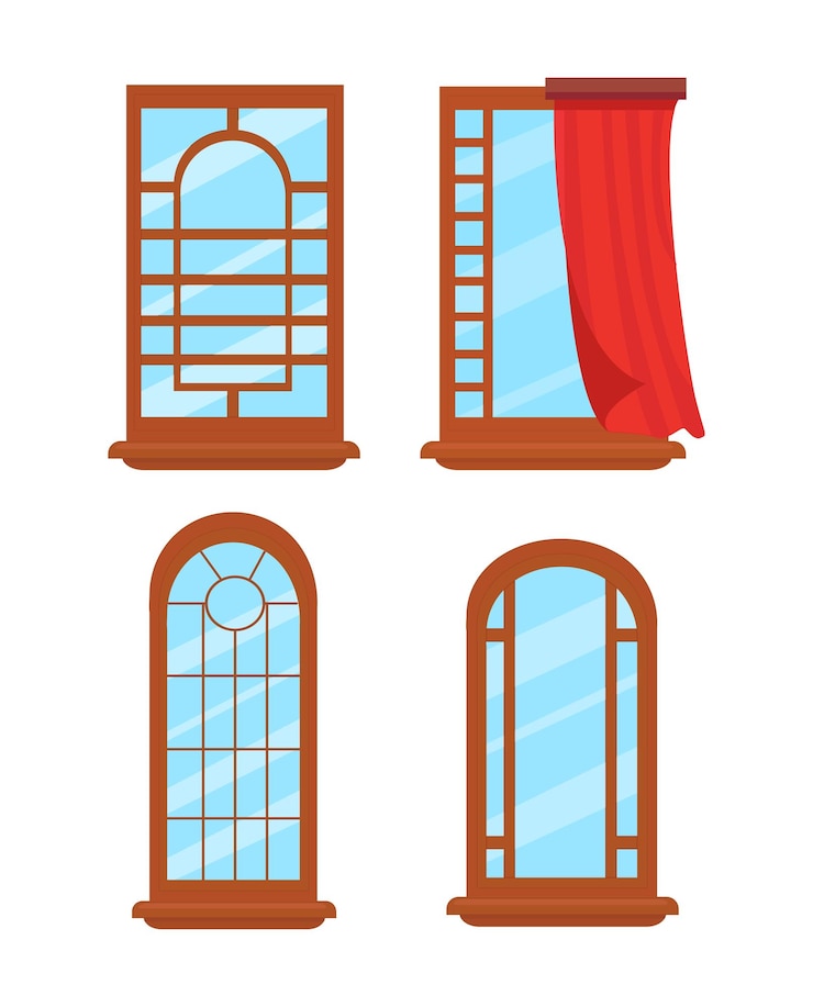 Vector 窓のコレクション