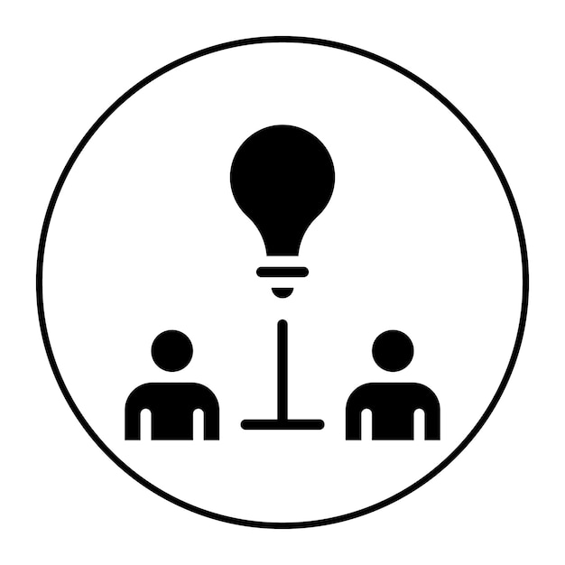 Collective Intelligence icon vector image Can be used for Teamwork