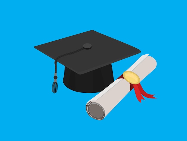 college memories graduation certificate vector