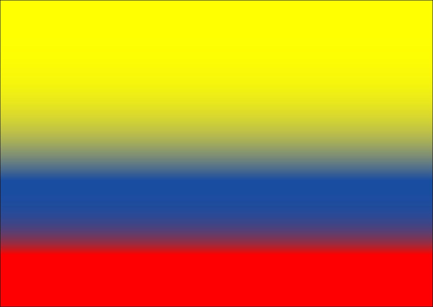 Colombia flag gradient