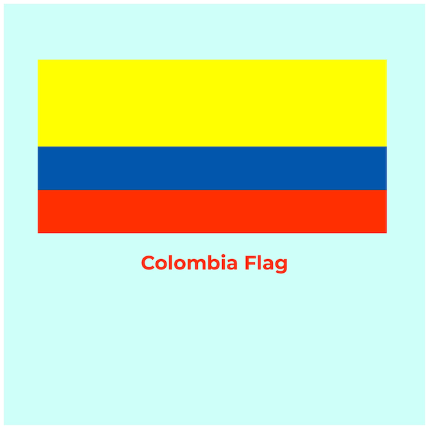 The Colombia Flag