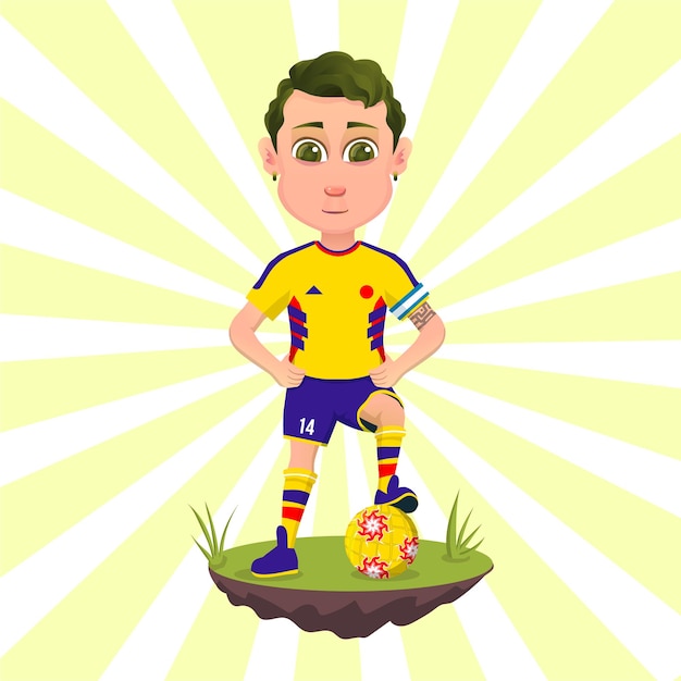 Колумбийский национальный футболист