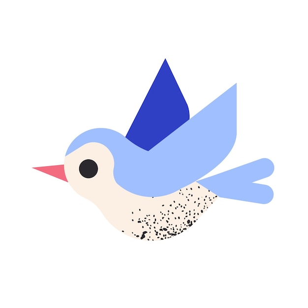 Vector color birds, happy birds, lovely birds