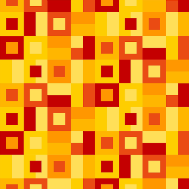Vector color block pattern