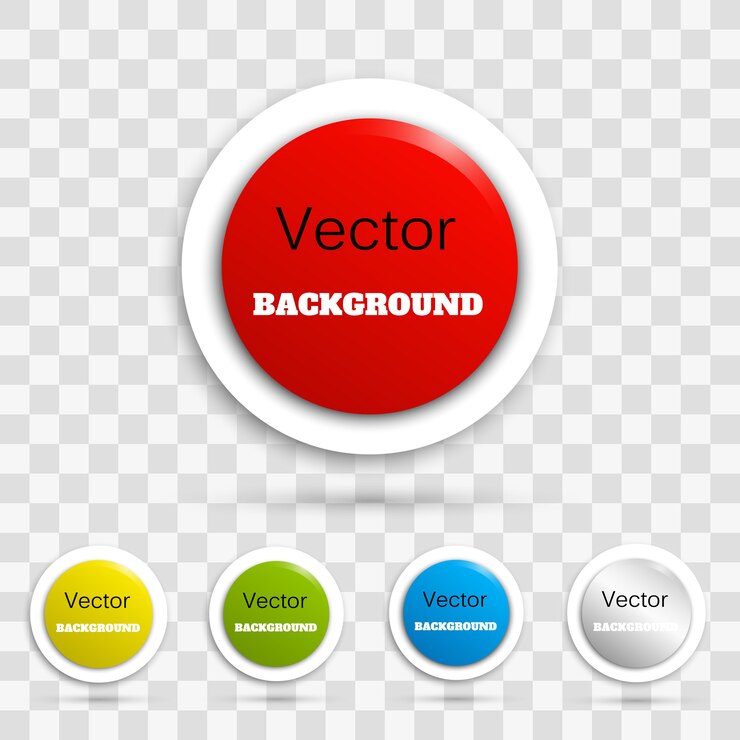 वेक्टर color button.