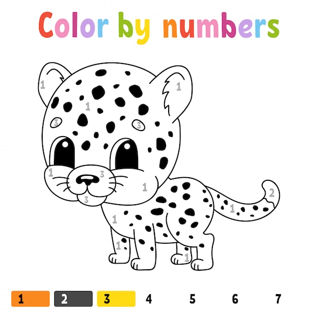 Color by numbers.