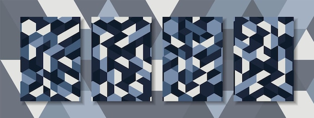 Цветовой дизайн современная форма плаката геометрическая и фоновая абстрактная модная обложка