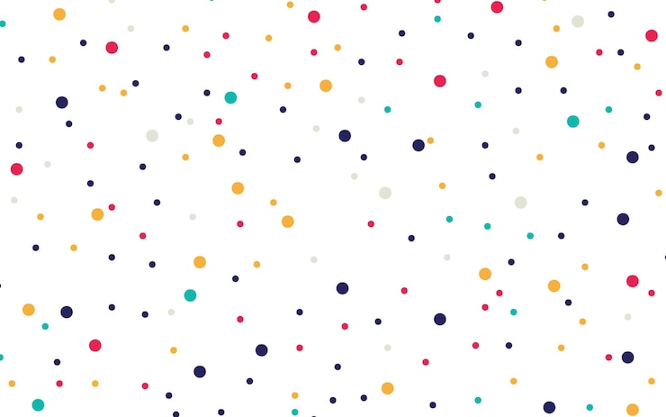 Vector color full dots