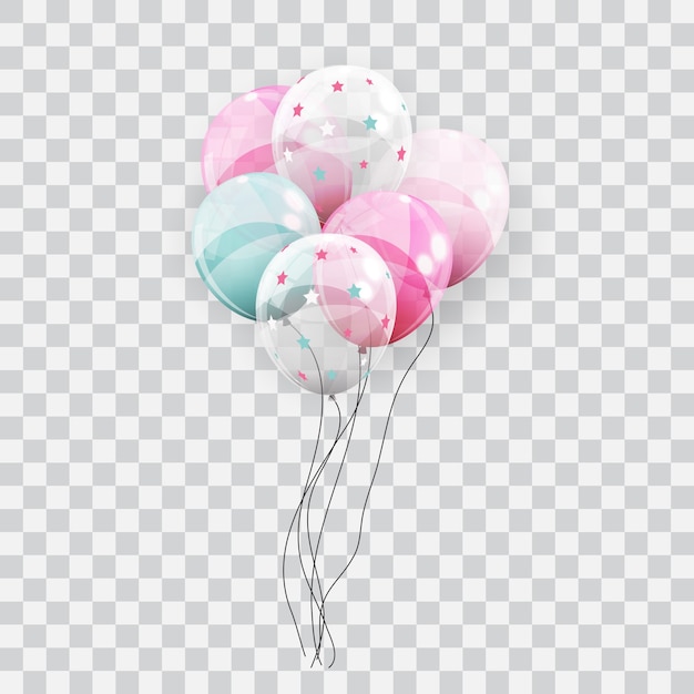 Color Glossy Balloons