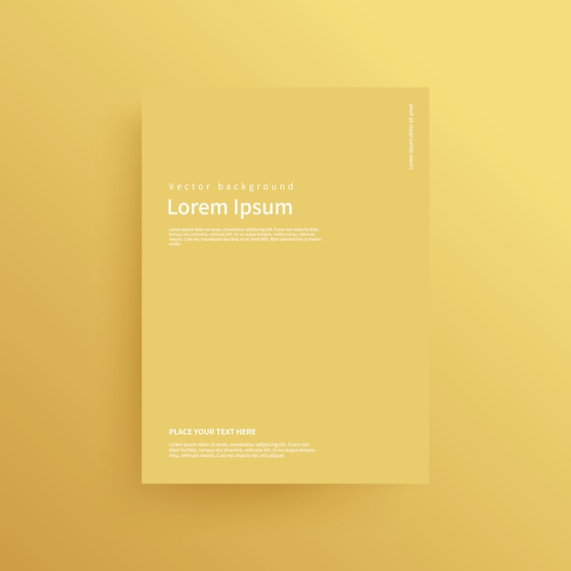 color gradient brochure template