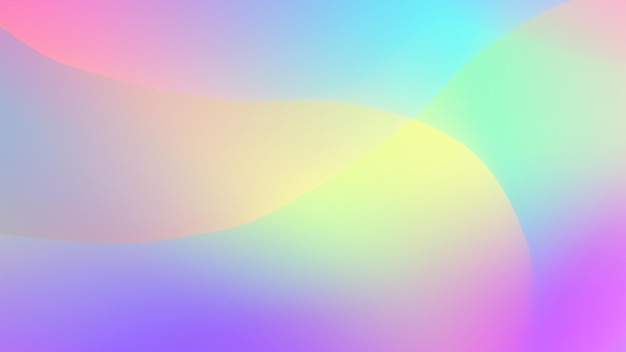 Color gradient fluid vector background