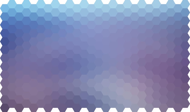 Color Gradient Hexagon Vector Background
