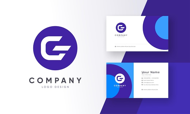 Color gradient style Initial Letter H and Arrow combination Company Logo with Business Card design