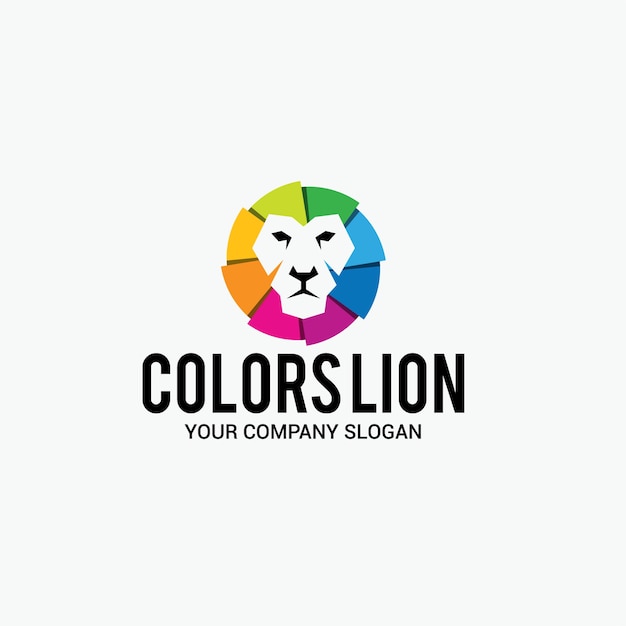 color lion logo