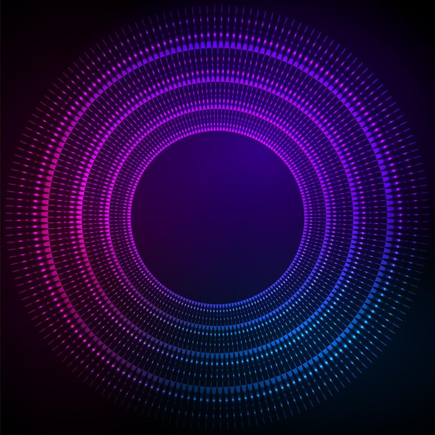 Color music equalizer Sound waves abstract purple background for different joyful events Vector illustration eps 10 can be used presentation template brochure layout page cover magazine moskup