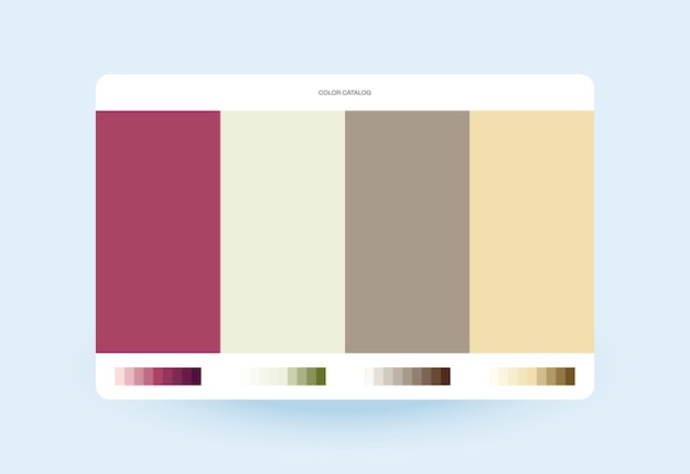 Vector color palette 2