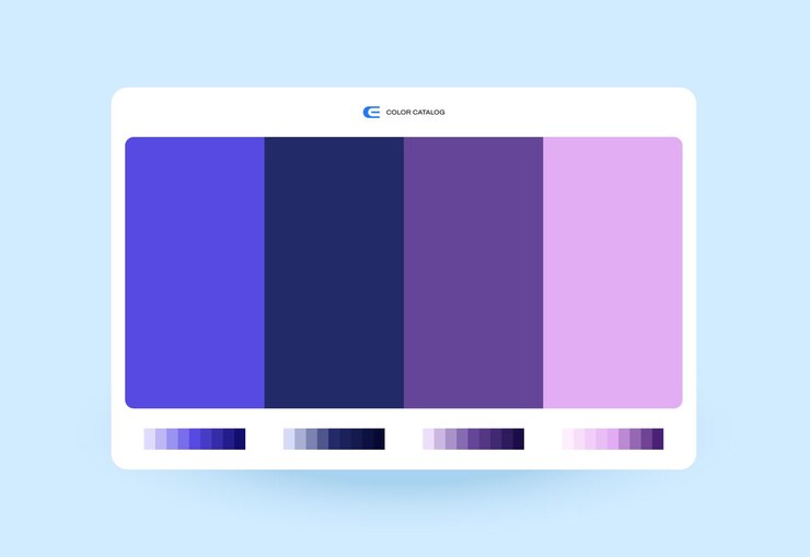 Vector color palette 53
