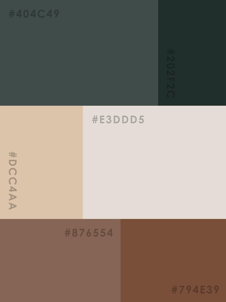 Vector color palette