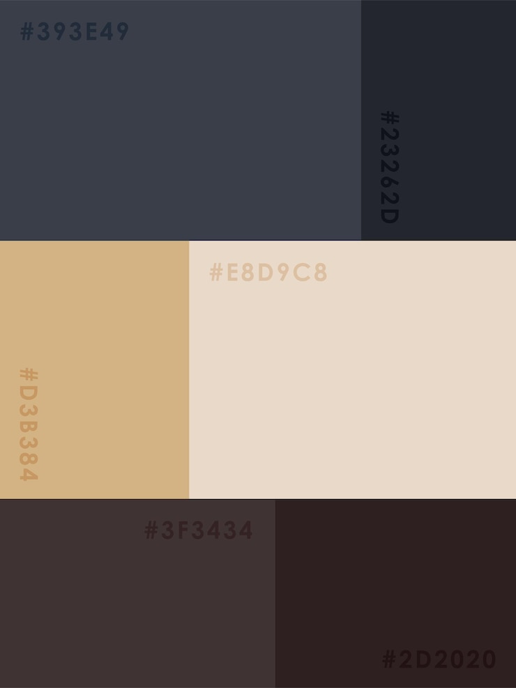 Vector color palette