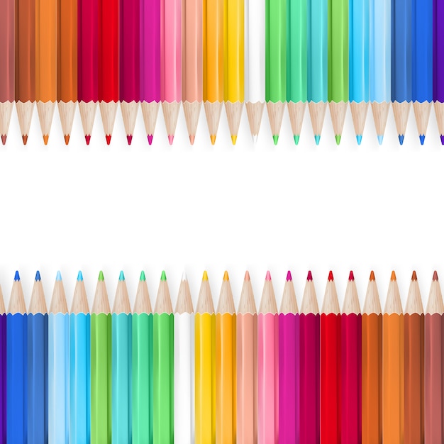 색연필들.