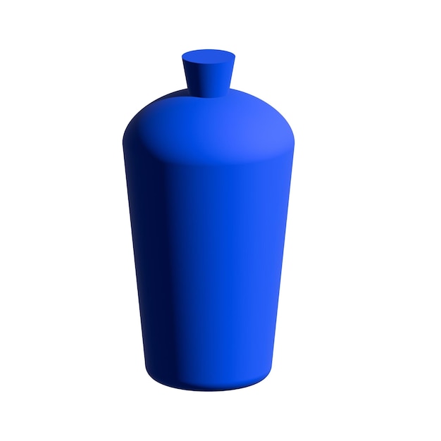 color shape bottle isolated