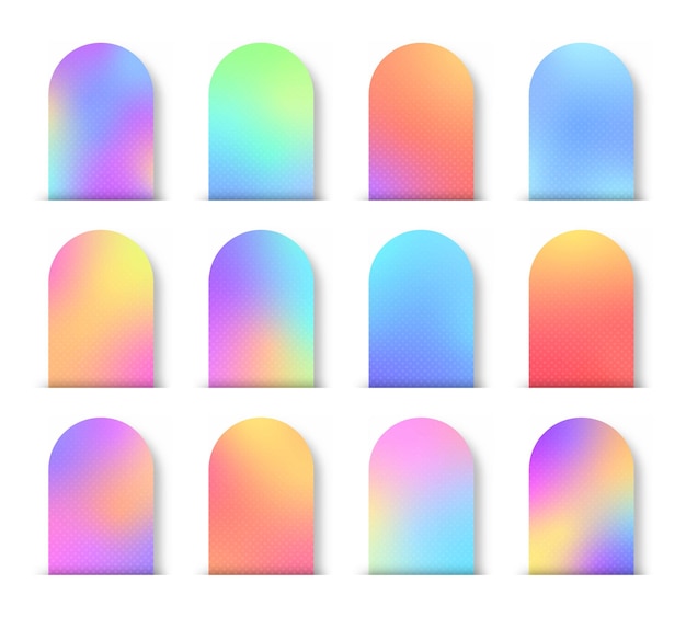 Color swatch gradients