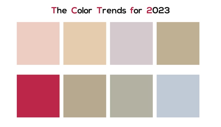 The color trends for 2023 is a color trend for the color trends.