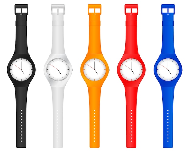 Color wristwatch