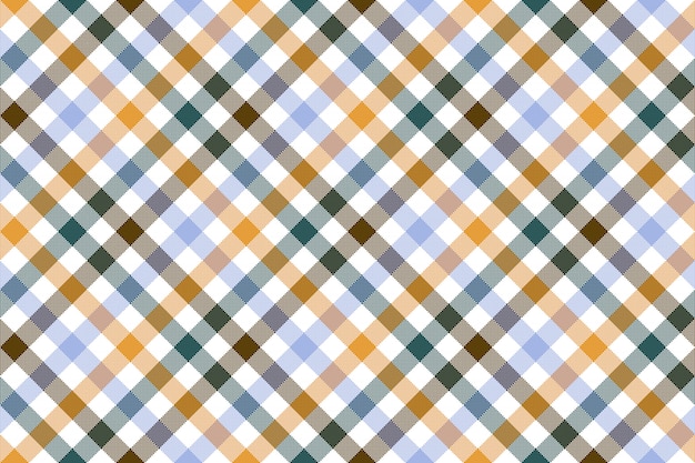 Colored diagonal check seamless pattern