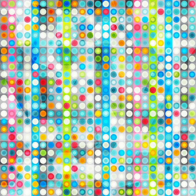 Colored light seamless pattern