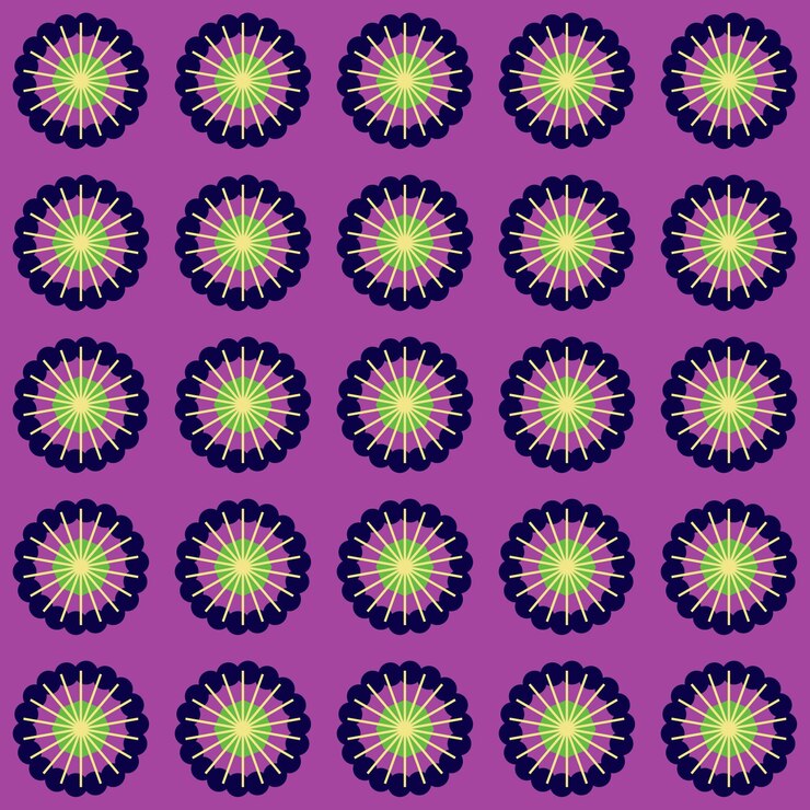 Vector colored pattern