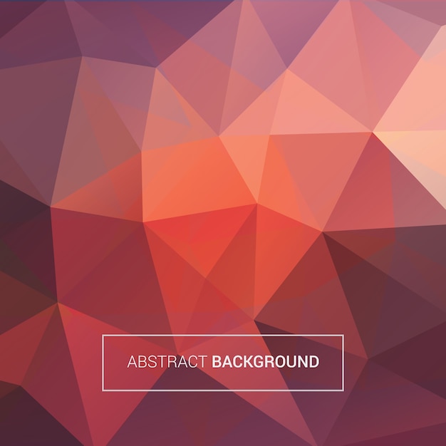 Colored polygonal background