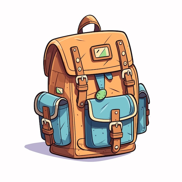 School Backpack Coloring Pages - Get Coloring Pages