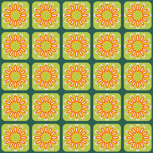 Colored Vector Pattern