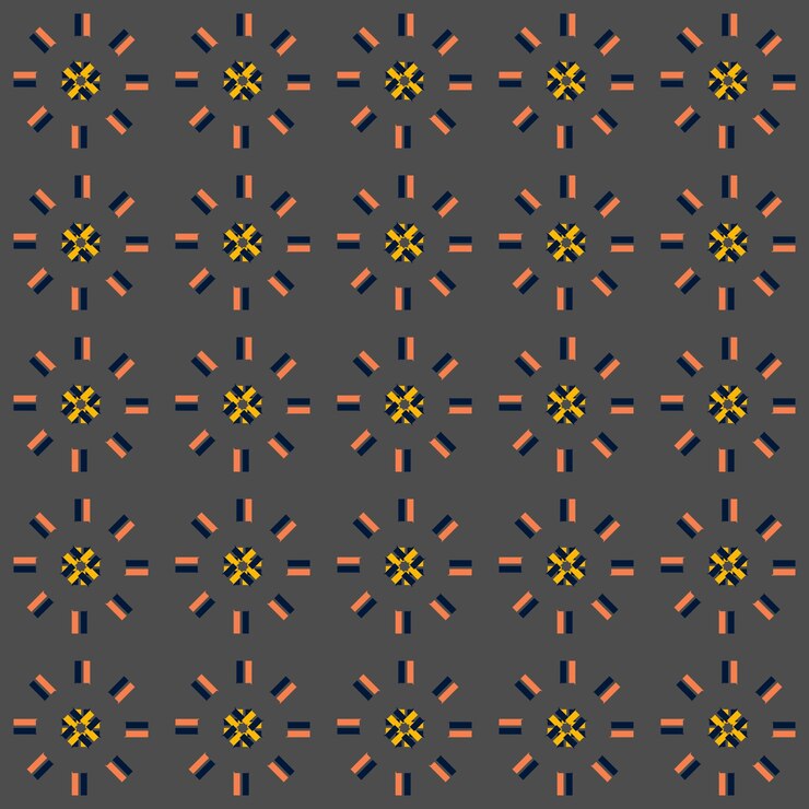 Vector colored vector pattern