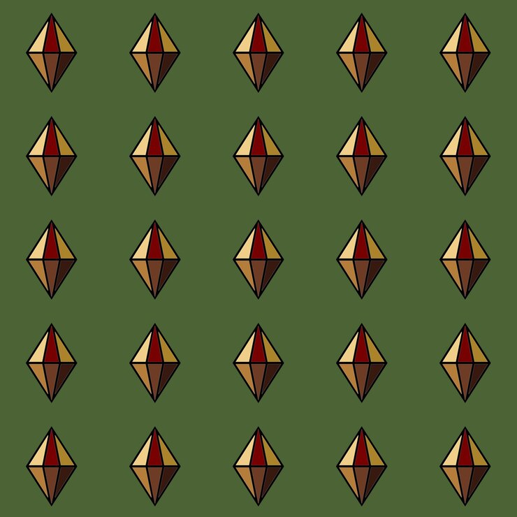 Vector colored vector pattern