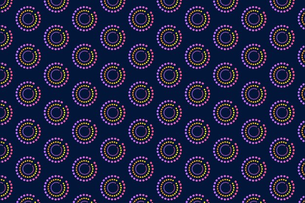 Colorful 360 degree logo pattern design free vector