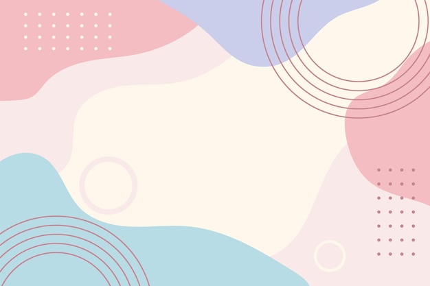 Colorful abstract background in flat design