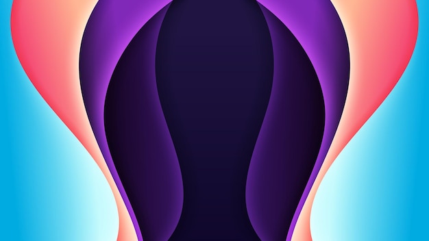 Colorful abstract background with soft gradient color.