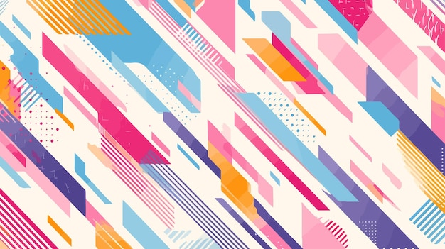 Vector a colorful abstract design is shown with a colorful background