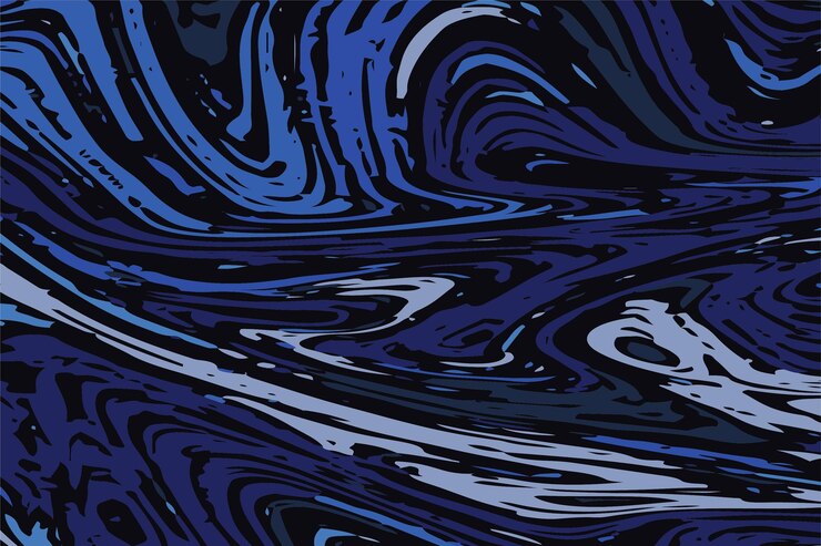 Vector colorful abstract fluid marble texture background
