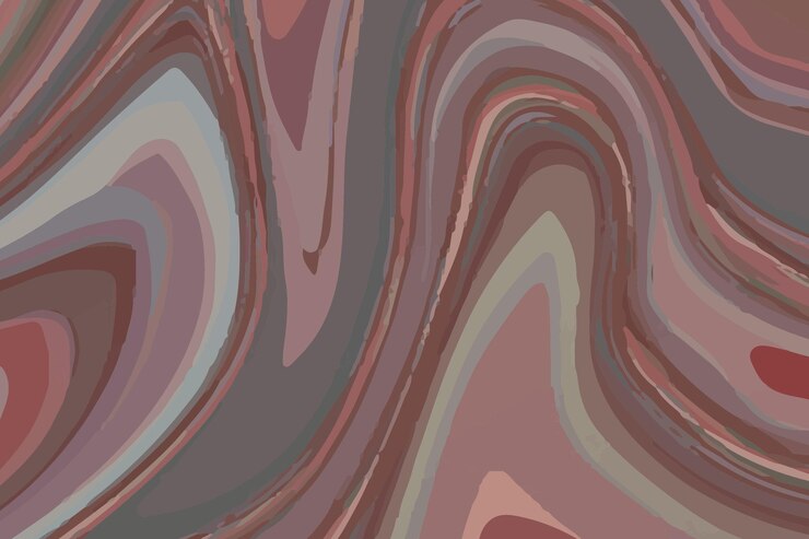 Vector colorful abstract fluid marble texture background