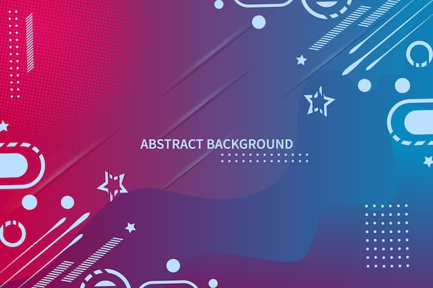 Colorful abstract geometric background Eps10 Vector