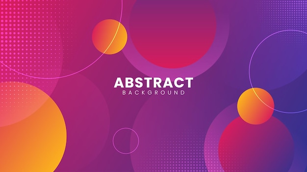 Colorful abstract geometric background Liquid color background design Suitable for banner poster flyer brochure or presentation