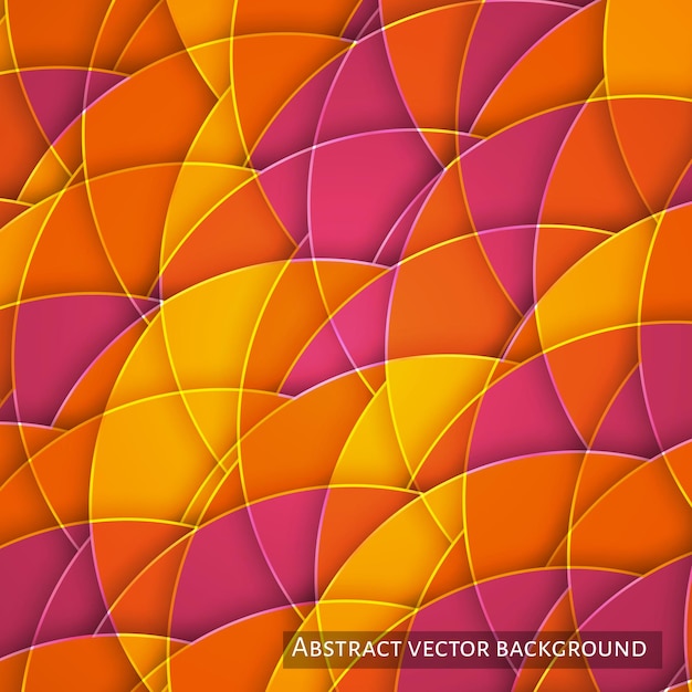 Colorful abstract geometric vector background