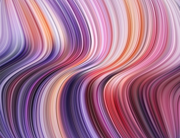 Colorful abstract gradient waves lines geometric background