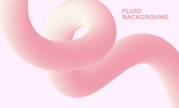 カラフルな抽象的な液体 3 d 形状流体と液体の形状を持つトレンディなデザイン テンプレート抽象的な装飾ハーフトーン グラデーション 3 d ベクトル イラスト