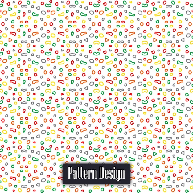 Colorful abstract Pattern design vector