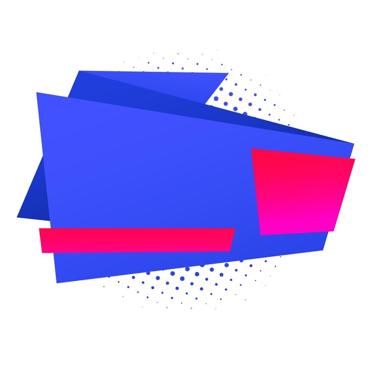 Vector colorful abstract sale banner colorful origami sale banner